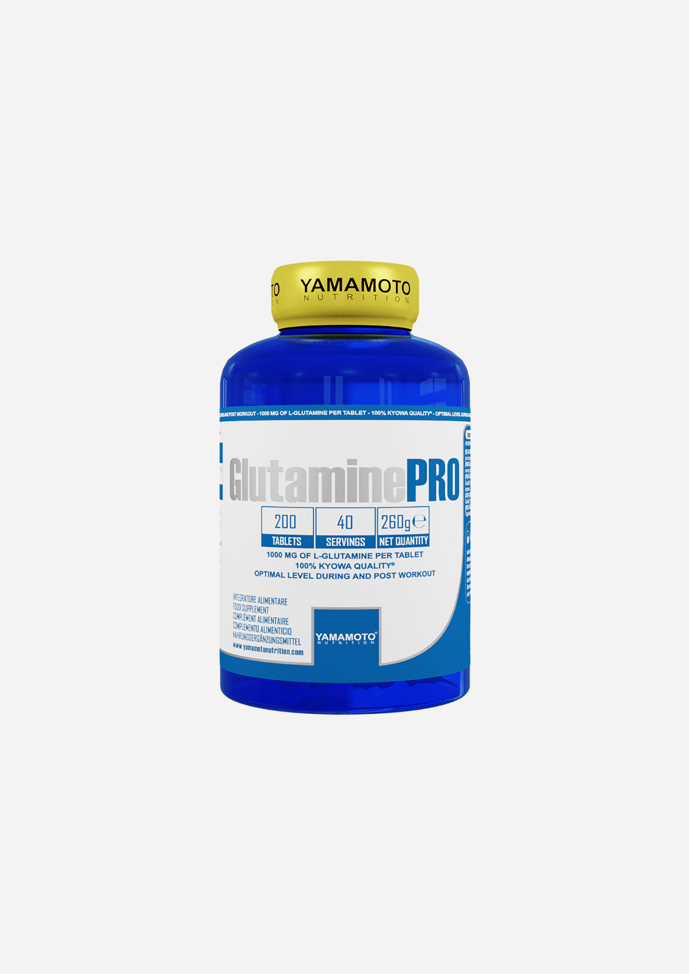 Yamamoto - Glutamine PRO Kyowa® - 200 compresse