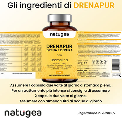 Drenante DRENAPUR® con 11 attivi
