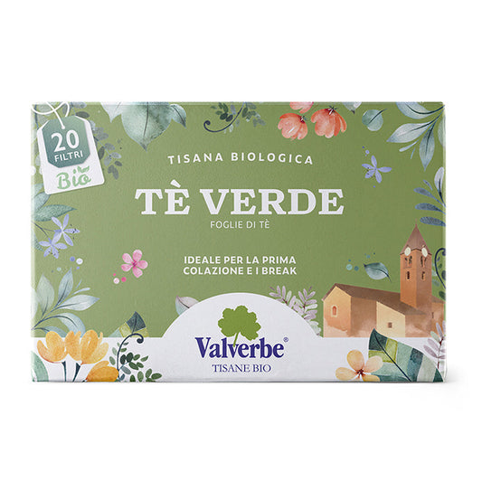 Tè Verde Bio Valverbe 30g - 20 Filtri