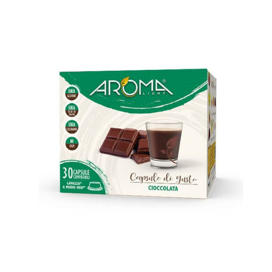 AROMA Cioccolata 30 Capsule Compatibili A Modo Mio*