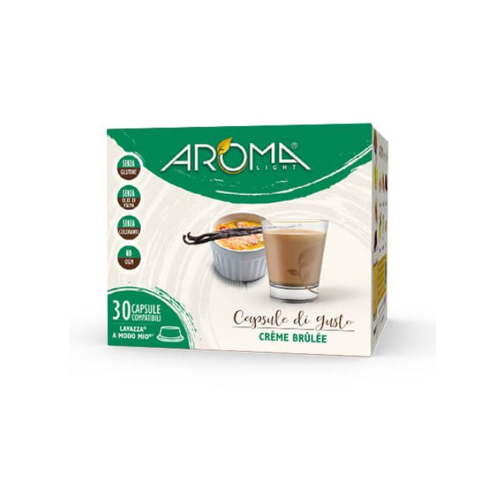 AROMA Creme Brulee 30 Capsule Compatibili A Modo Mio*