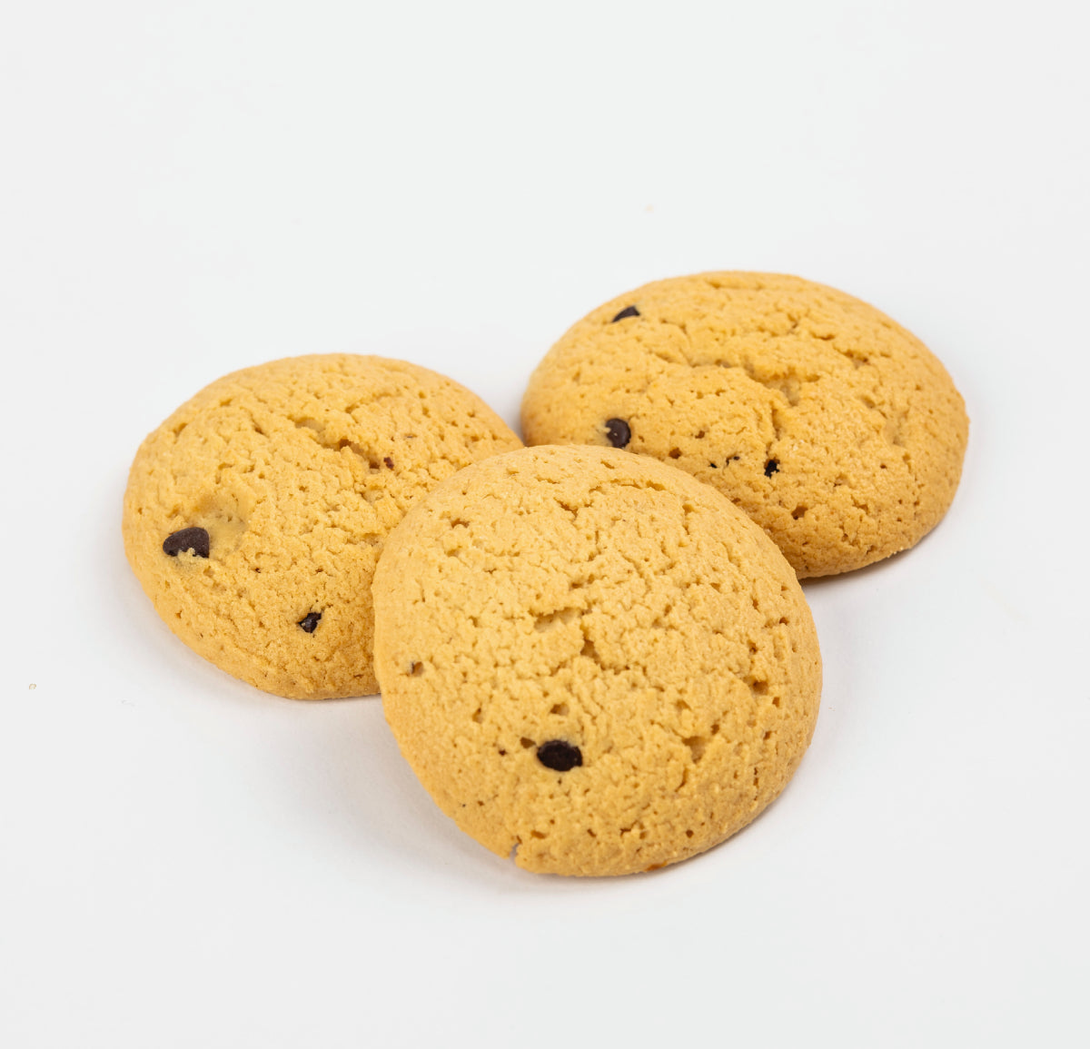 Biscotti Frollini KETO SENZA GLUTINE con gocce di cioccolato 0% zuccheri