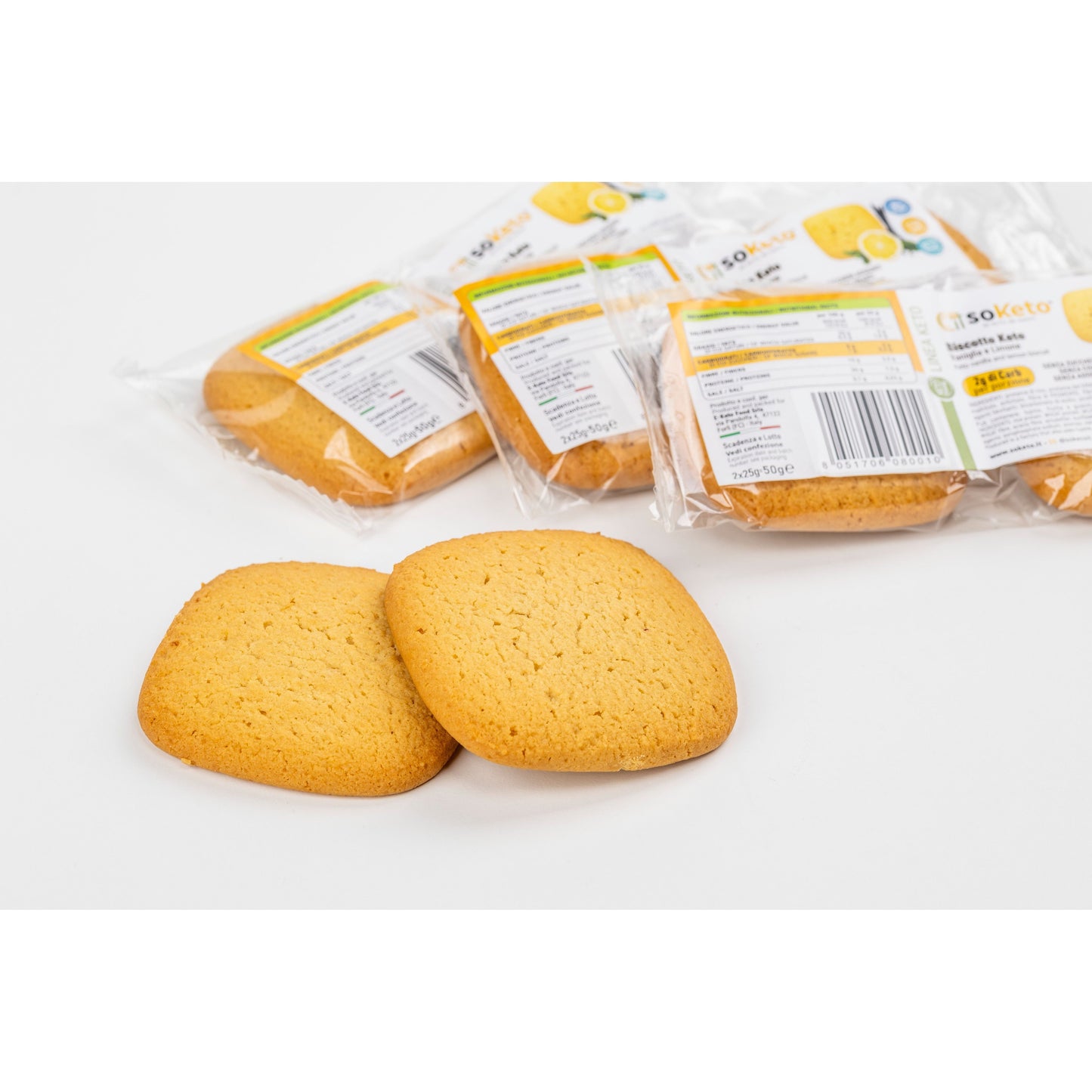 Biscotti Keto Vaniglia e Limone