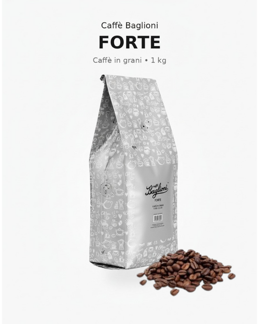 Caffè Baglioni Miscela Forte in Grani 1 Kg