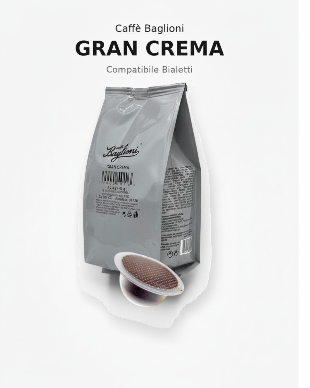 Caffè Baglioni -  Gran Crema - Bialetti - 96 Cps
