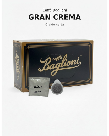Caffè Baglioni - Gran Crema - Cialde 44mm - 50 Cialde