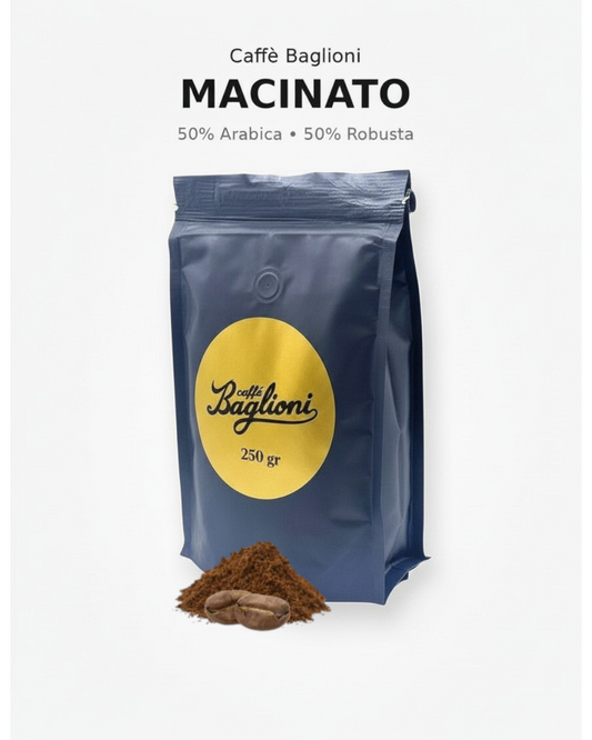 Caffè Baglioni  Macinato 250 grammi