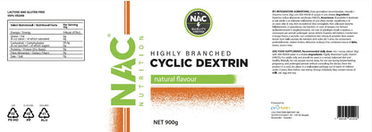 NAC Nutrition Cyclic Dextrine 900 grammi