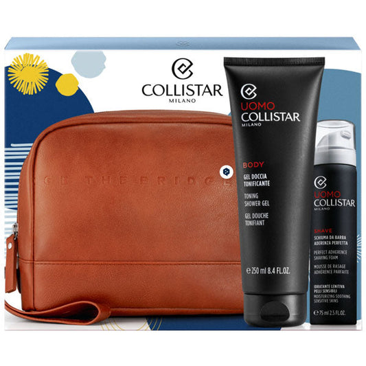COLLISTAR UOMO COFANETTO GEL DOCCIA + SCHIUMA DA BARBA
