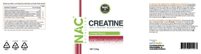 NAC Nutrition Creatina Monoidrato Aromatizzata 250 grammi