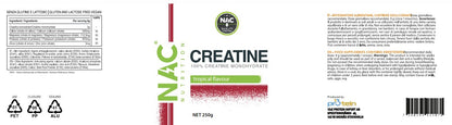 NAC Nutrition Creatina Monoidrato Aromatizzata 250 grammi