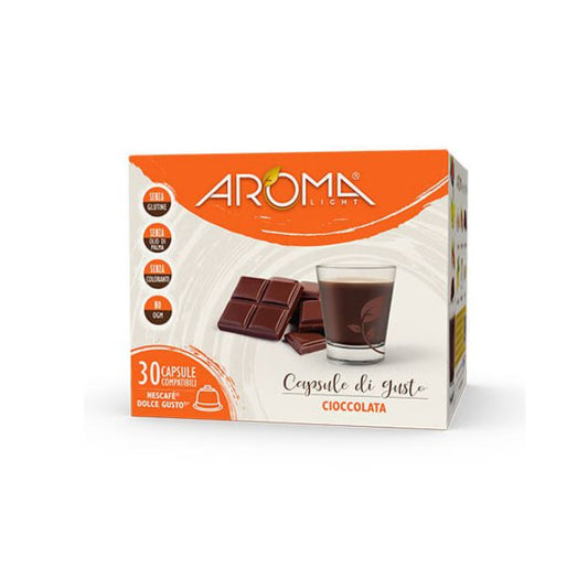 AROMA Cioccolata 30 Capsule Compatibili Dolce Gusto*