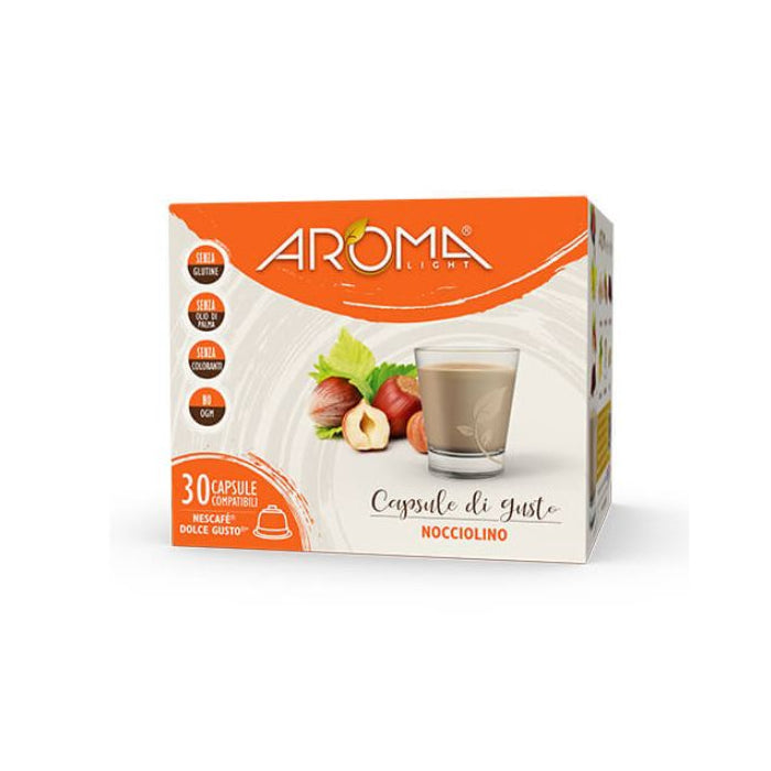 AROMA Nocciolino 30 Capsule Compatibili Dolce Gusto*
