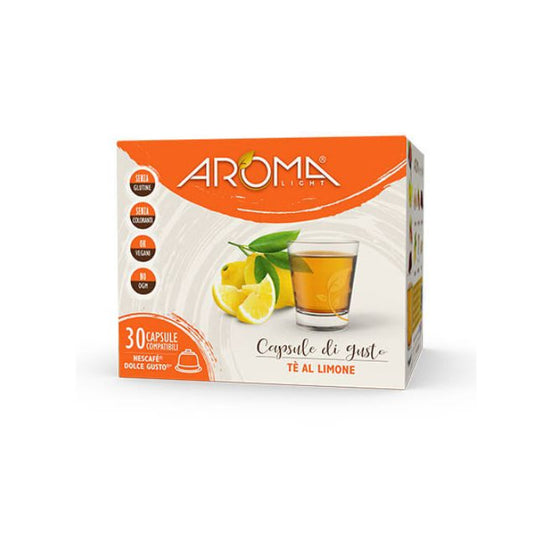 AROMA The al Limone 30 Capsule Compatibili Dolce Gusto*