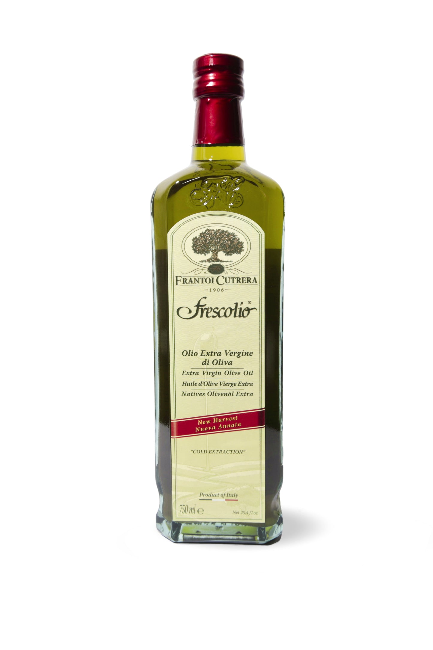 Frescolio - Olio Novello Extravergine di Oliva non filtrato Frantoi Cutrera Bottiglia Singola