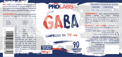 Prolabs - Gaba - 90 capsule