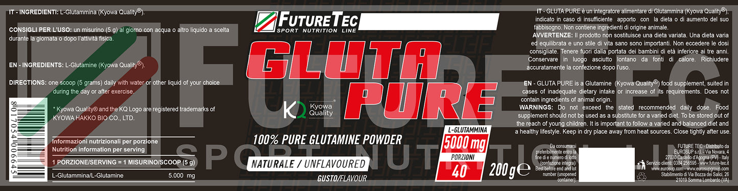 Future Tec - GLUTA PURE - 200 Grammi