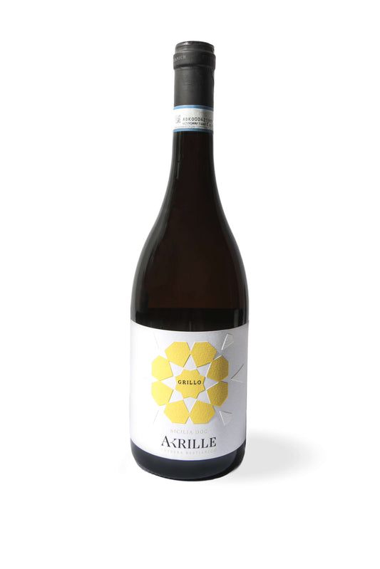 Grillo - Vino Bianco Sicilia DOC Akrille Bottiglia Singola