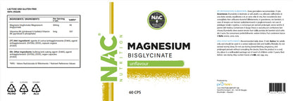 NAC Nutrition Magnesio Bisglicinato masticabile 60 compresse