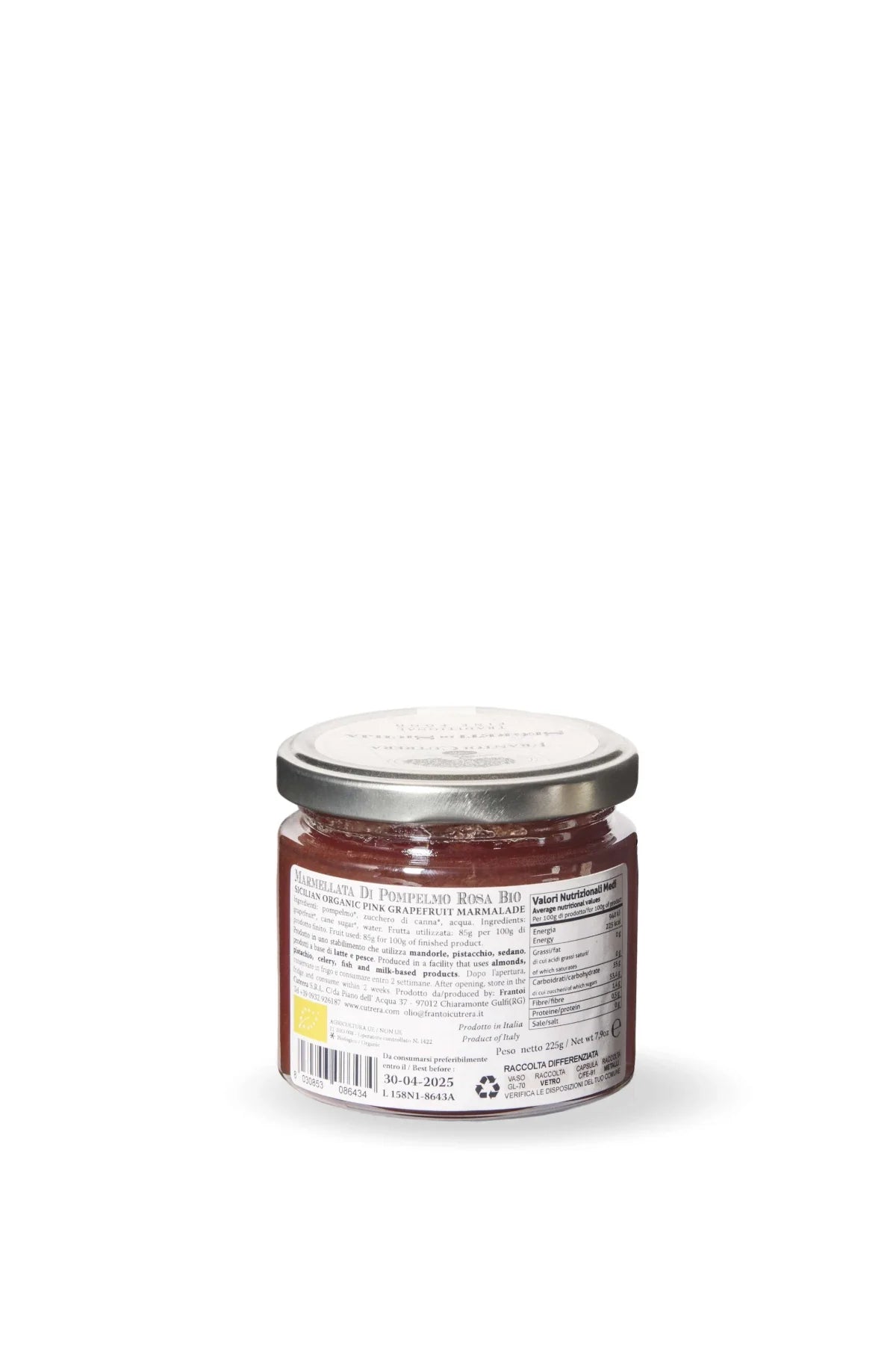 Marmellata di Pompelmo Rosa BIO