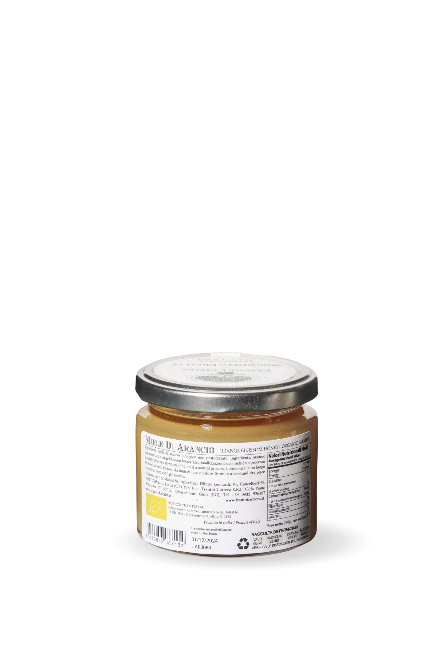 Miele di arancio BIO – Segreti di Sicilia