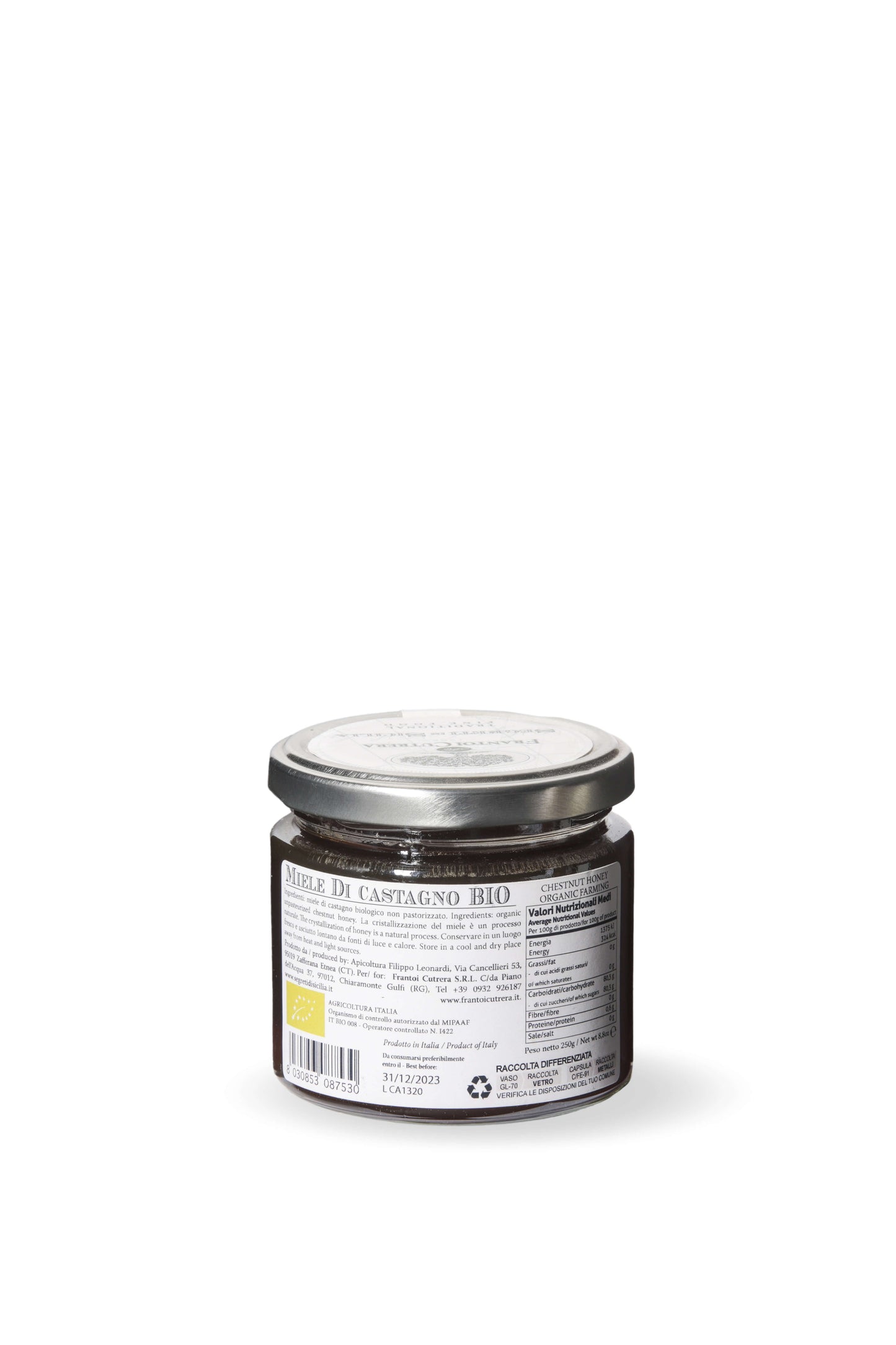 Miele di Castagno BIO - Segreti di Sicilia