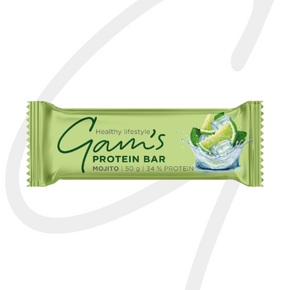 Gam's Barretta Proteica Mojito 50 grammi