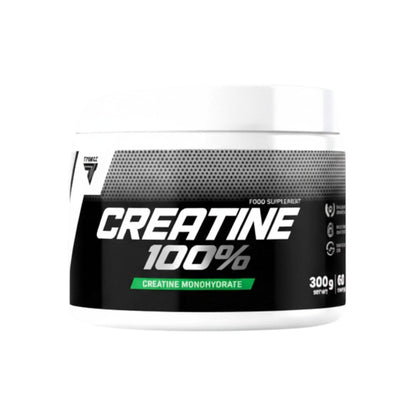 Nutrition and Coffee Creatine 100% 300g tub with creatine monohydrate for muscle mass, strength, and speed.