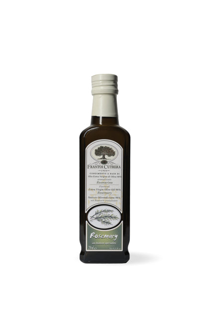 Condimento a base di olio extra vergine di oliva 98% aromatizzato al rosmarino