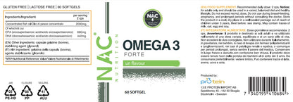 NAC Nutrition Omega 3 Forte 60 compresse