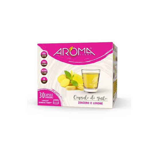 AROMA Zenzero e  Limone 30 Capsule Compatibili Espresso Point*