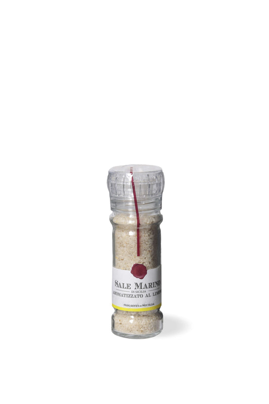 Sale Marino di Sicilia Aromatizzato al Limone in Macinino