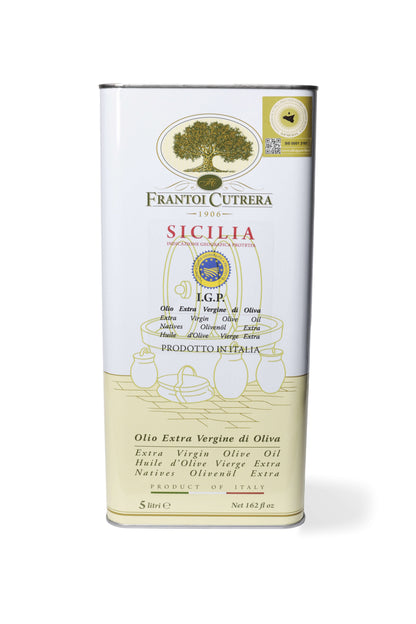 Cutrera IGP Sicilia - Olio Extravergine di Oliva Siciliano - Latta