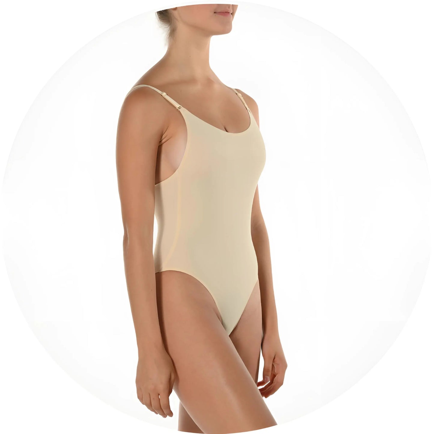 Sottobody Danza Classica - Body intimo donna nude carne Ballerina Ballo Saggio