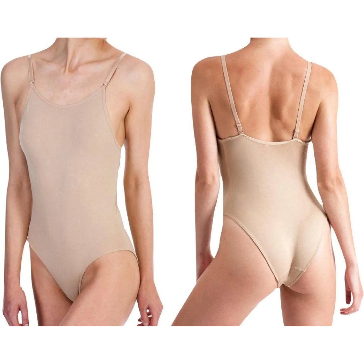 Sottobody Danza Classica - Body intimo donna nude carne Ballerina Ballo Saggio