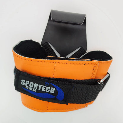 Ganci Palestra Versa Grip Sollevamento Pesi Bodybuilding (Orange)