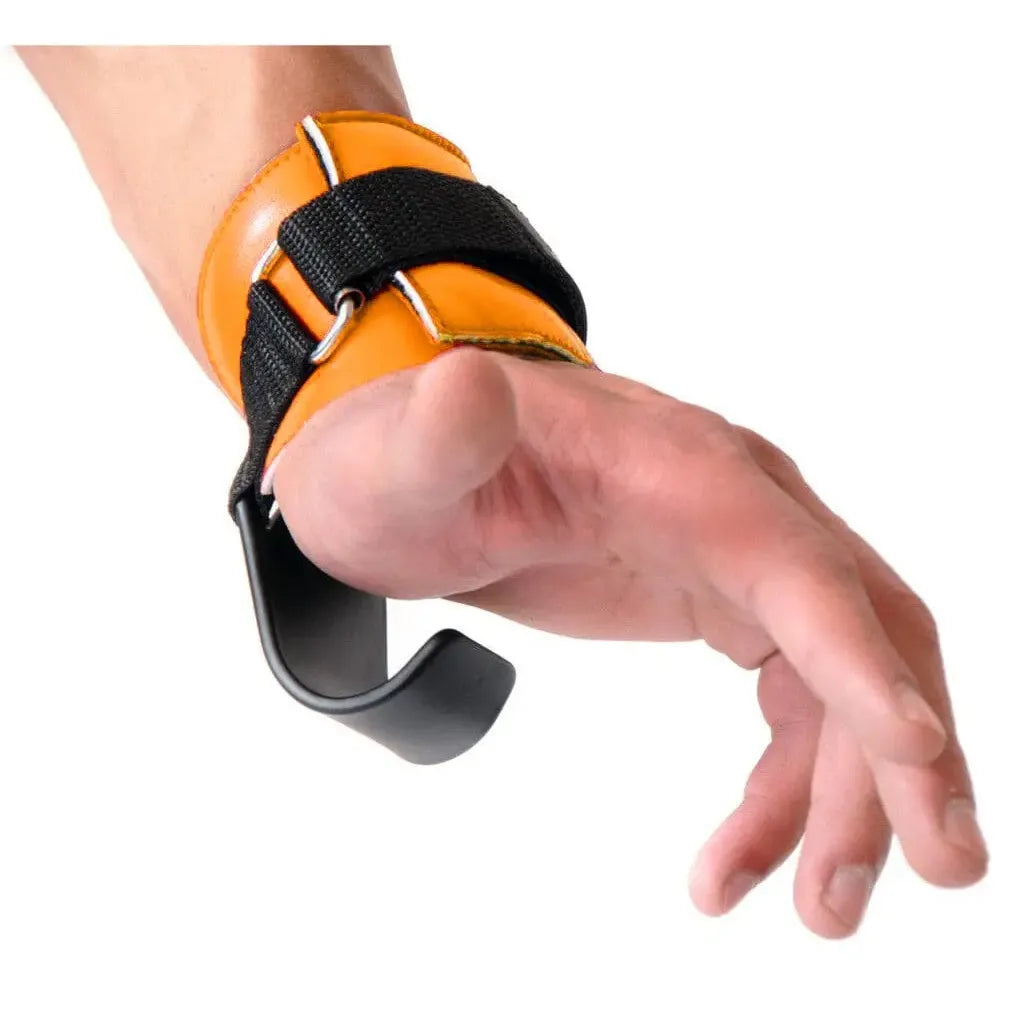 Ganci Palestra Versa Grip Sollevamento Pesi Bodybuilding (Orange)