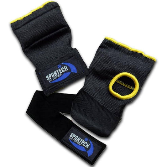 Sottoguanti imbottiti per Guantoni Muay Thai, protezione Mani per Pugilato Guanti Fit Boxe allenamento Kickboxing MMA