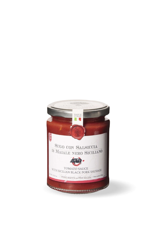 Sugo con salsiccia di maiale nero siciliano - Segreti di Sicilia