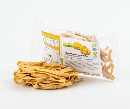 Fettuccine Tagliatelle KETO SENZA GLUTINE 0 % zuccheri