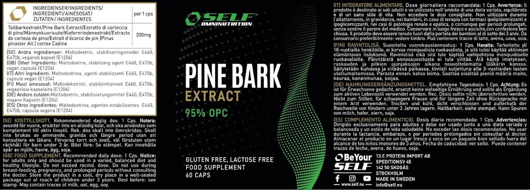 Self Omninutrition - Pine Bark Extract - 60 compresse