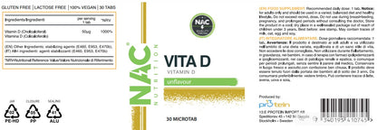 NAC Nutrition Vita D 30 compresse