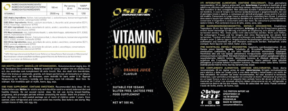 Self Omninutrition - Vitamin C liquid - 500 Ml