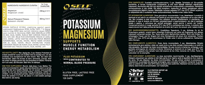 Self Omninutrition - Potassio e Magnesio - 120 compresse