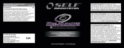 Self Omninutrition - Kre-Alkalyn® - Creatina tamponata - 120 compresse