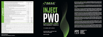 Self Omninutrition - Inject PWO Senza Caffeina - 400 Gr